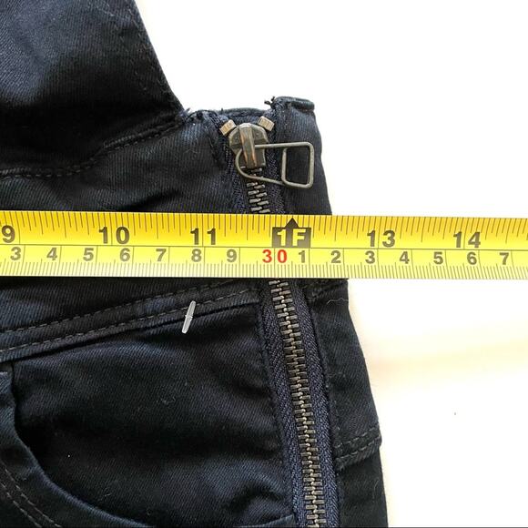 NWT G-STAR RAW Sz 25 x 29 Women’s LYNN HIGH WAIST SKINNY OVERALL JEANS Stretch - Picture 7 of 13